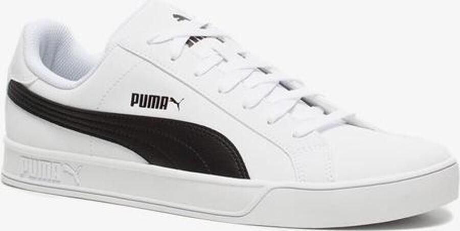 PUMA Smash Vulc heren sneakers Wit Uitneembare zool