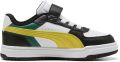 Puma Caven III Block imitatieleren sneakers zwart geel Imitatieleer - Zwart
