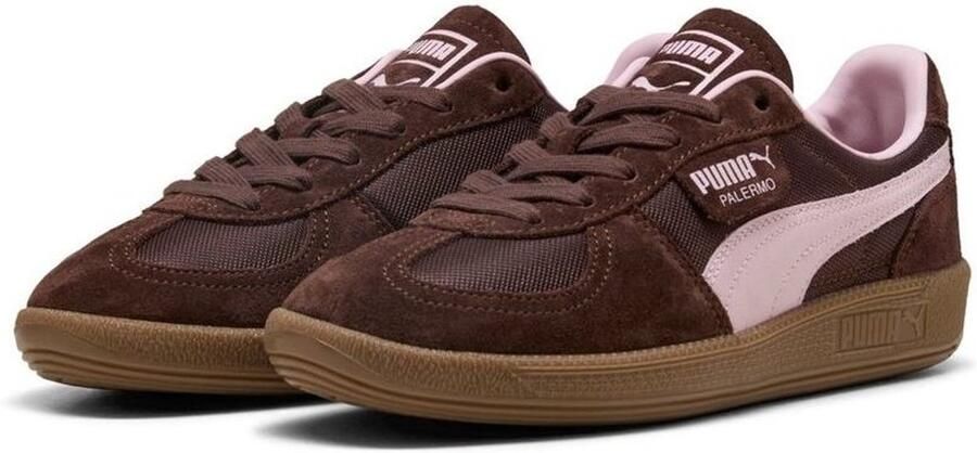 Puma Lage Sneakers Baskets Palermo Vintage Upda textile avec cuir - Foto 2