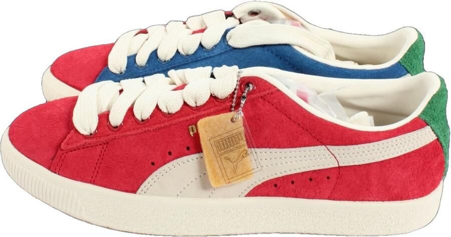 Puma Rode Suède Vintage Sneakers
