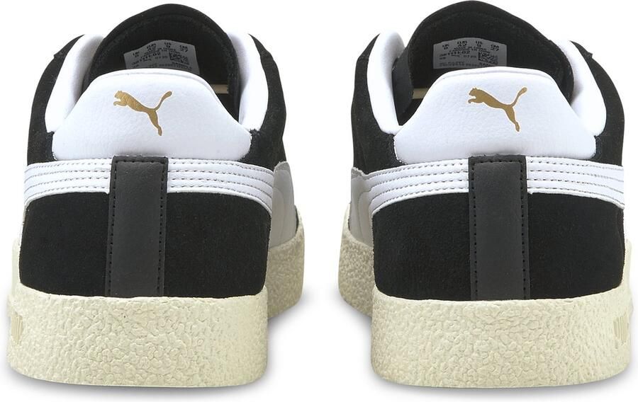 PUMA Club Unisex Sneakers Black White Gold Ivory Glow - Foto 3