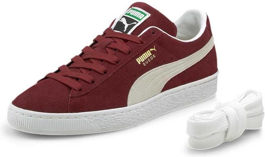 PUMA Schuhe Low Suede Classic XXI 374915 High Risk Red- White - Foto 3