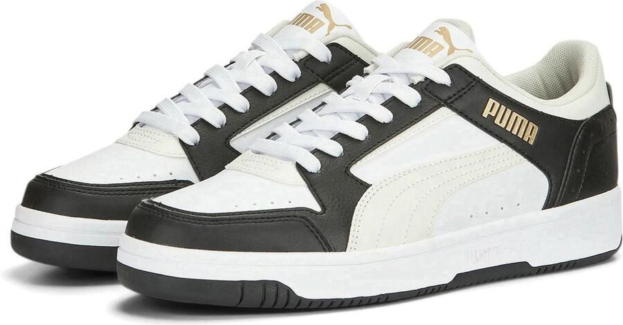 Puma rebound joy low sneakers wit zwart