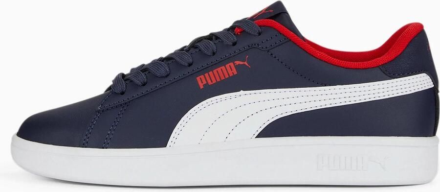 Puma Smash 3.0 sneakers donkerblauw wit rood - Foto 4