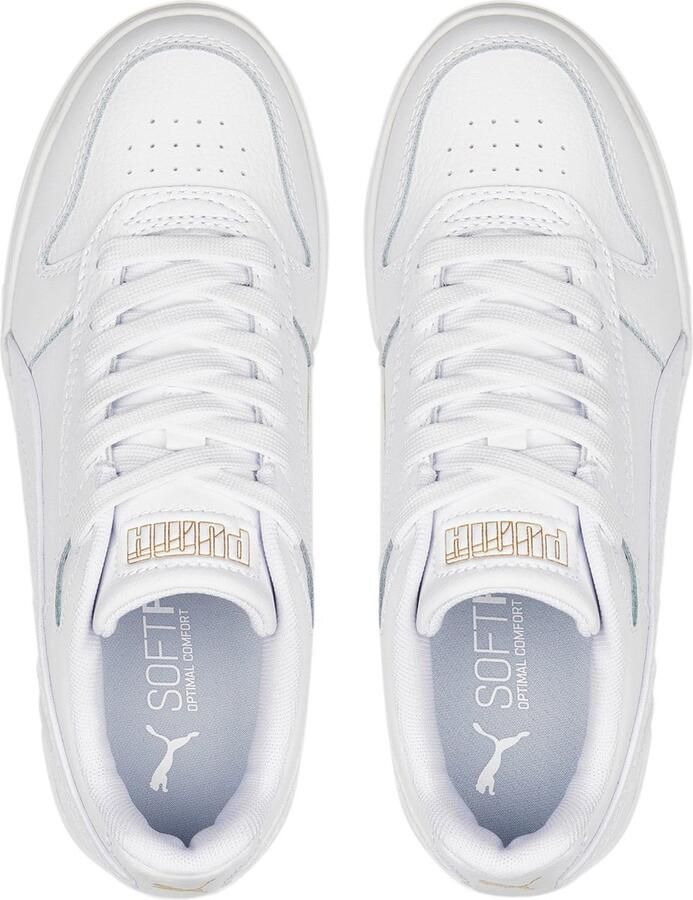 Puma RBD game Low leren sneakers wit Leer Effen 35.5 - Foto 3