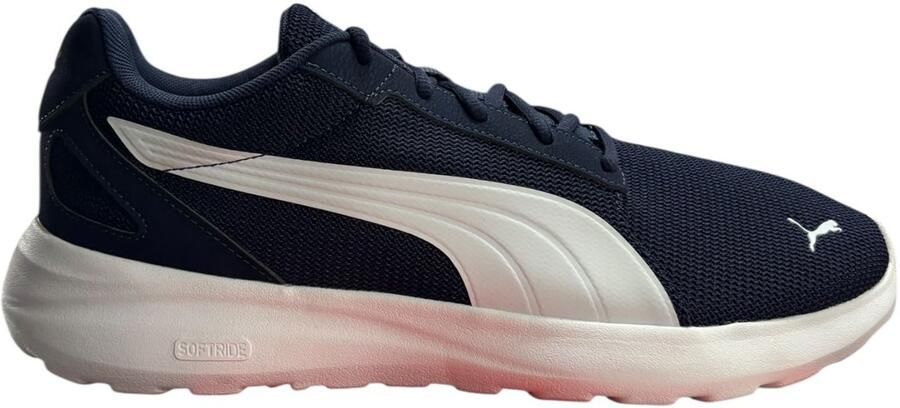 PUMA Softride Cosmic LT Blauw Wit