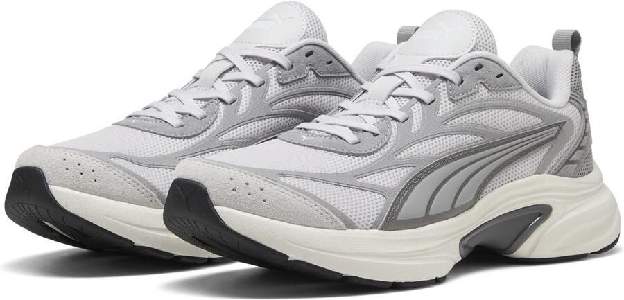 PUMA Softride Escalate Unisex Sneakers Feather Gray-Gray Echo- Aged Silver-Warm White