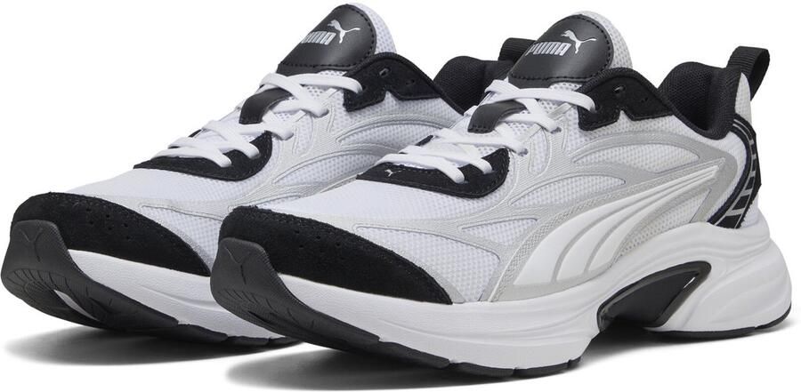 PUMA Softride Escalate Unisex Sneakers White- Silver- Black