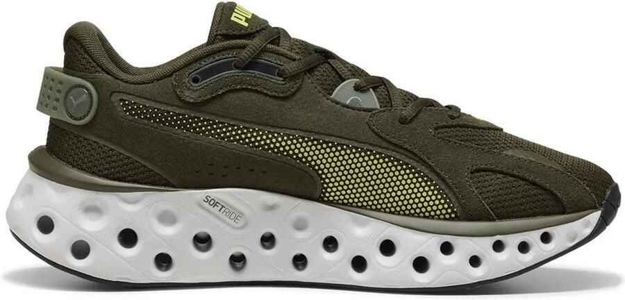 PUMA Softride Frequence Hardloopschoenen Groen 1 2 Man