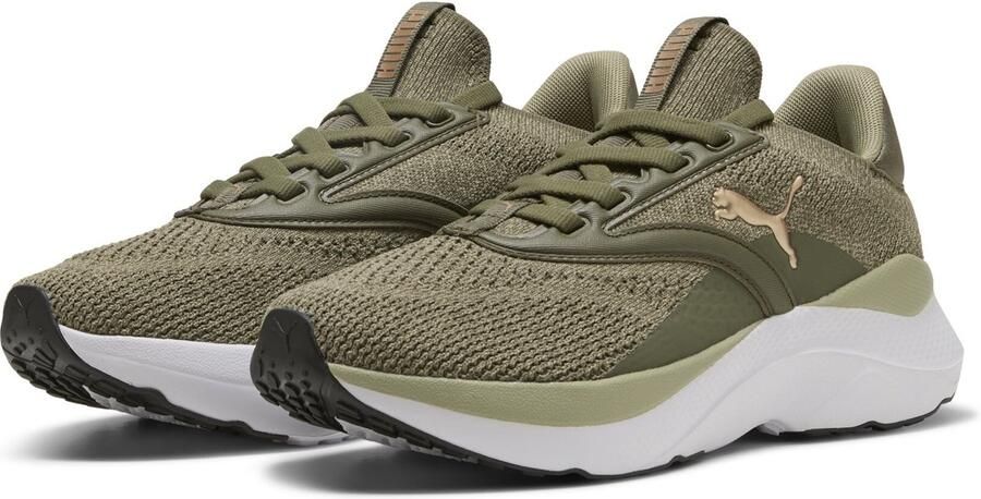 PUMA Softride Mayve Wn's Dames Sportschoenen Loden Green-Lux Army- Gold - Foto 4