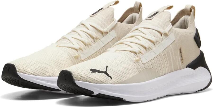 PUMA Softride Symmetry Fuzion LS Unisex Sportschoenen Schoenen 311482 13 warm White