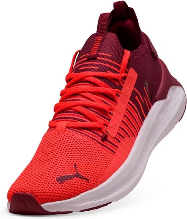 PUMA Softride Symmetry Fuzion LS Unisex Sportschoenen Schoenen 311482 16 Red Garnet