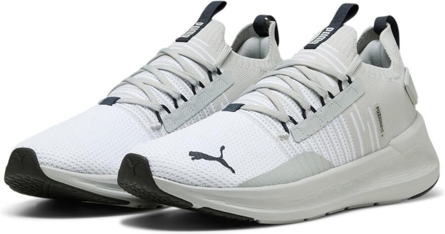 PUMA Softride Symmetry Fuzion Unisex Sneaker Sportschoen Schoenen 310127 09 Wit