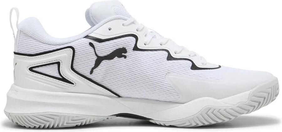PUMA Solarcourt Padelschoenen Wit Man