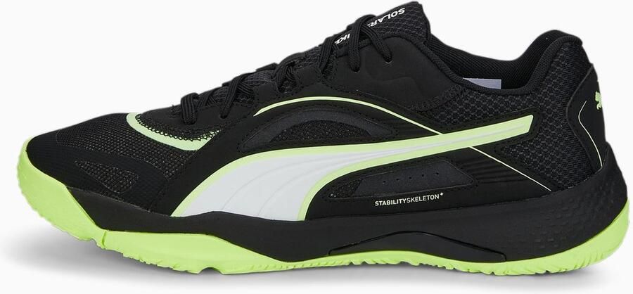 PUMA Solarstrike II Sportschoenen Volleybal Indoor zwart geel