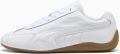 PUMA Speedcat Leather White Gum Wit Bruin Speedcat Lifestyle Unisex Sneakers - Wit