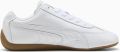 PUMA Speedcat Leather White Gum Wit Bruin Speedcat Lifestyle Unisex Sneakers - Wit