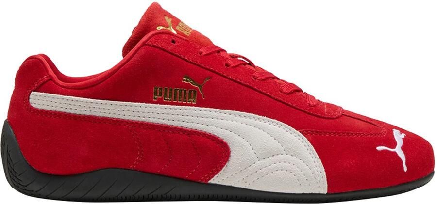 PUMA Suede Leather Lace-Up Driving Inspired Motorsport Shoes Wo Sneakers