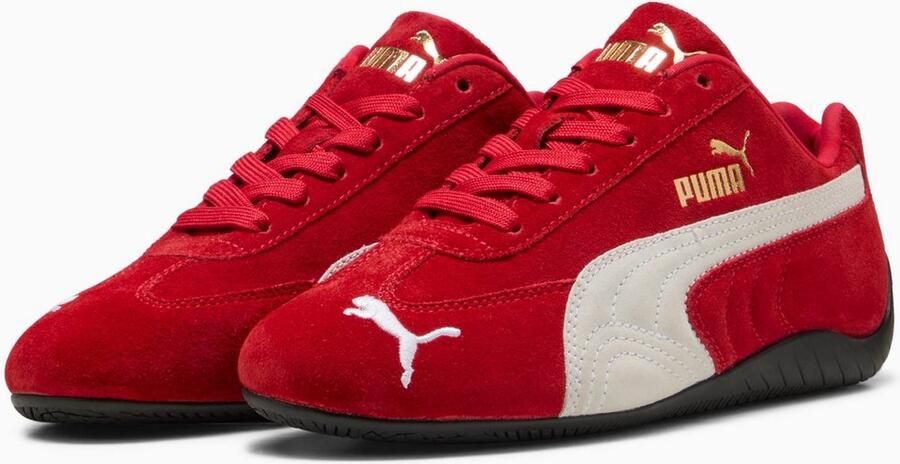 Puma Speedcat Kindersneakers Rood Suède - Foto 4