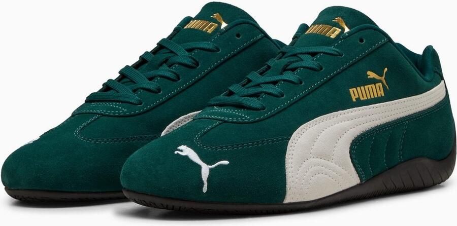 Puma Speedcat Heren Schoenen Groen Maat: 40.5 Suède Foot Locker