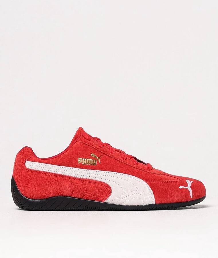 PUMA Suede Leather Lace-Up Driving Inspired Motorsport Shoes Wo Sneakers