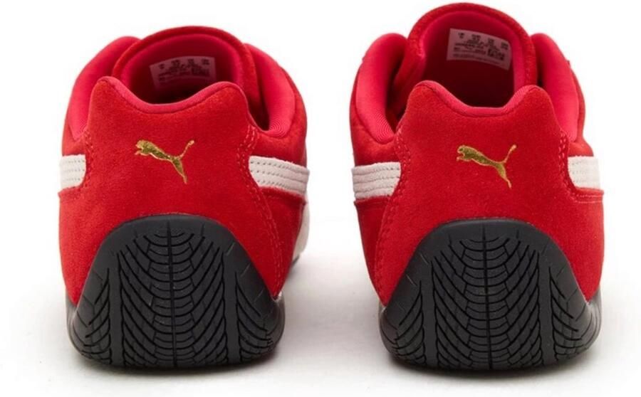 PUMA Suede Leather Lace-Up Driving Inspired Motorsport Shoes Wo Sneakers