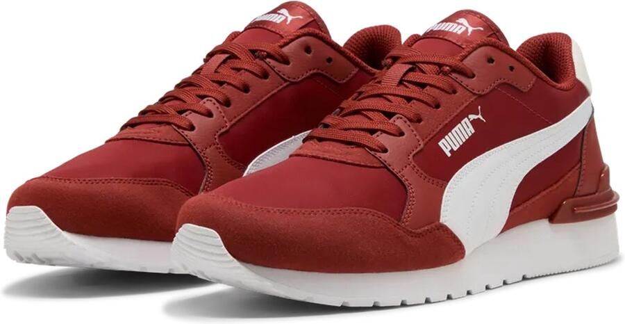 PUMA ST Runner v4 Full NL Unisex Trainers 399069 28 Bordeaux red