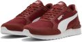 PUMA ST Runner v4 NL Unisex Sneakers Bordeaux Red- White - Bordeaux/Wit