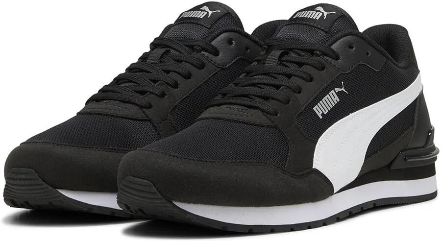 PUMA ST Runner v4 Mesh Heren Sneakers Schoenen Zwart 399666
