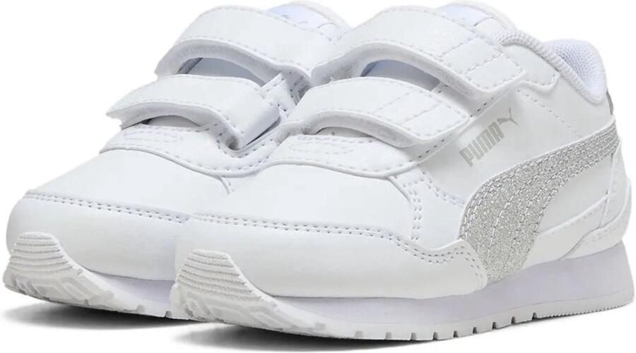 PUMA St Runner V4 Sl Glitter V Inf Schoenen Zonder Veters Wit Kinderen