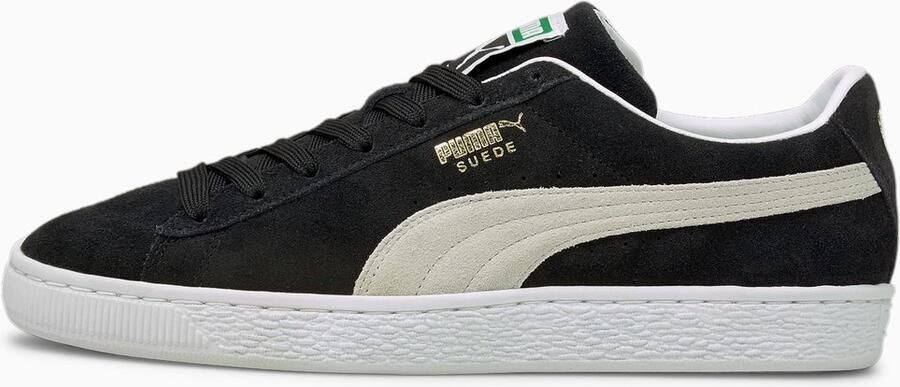 Puma Suede Classic Xxi Womens Black White Sneakers 374915 01