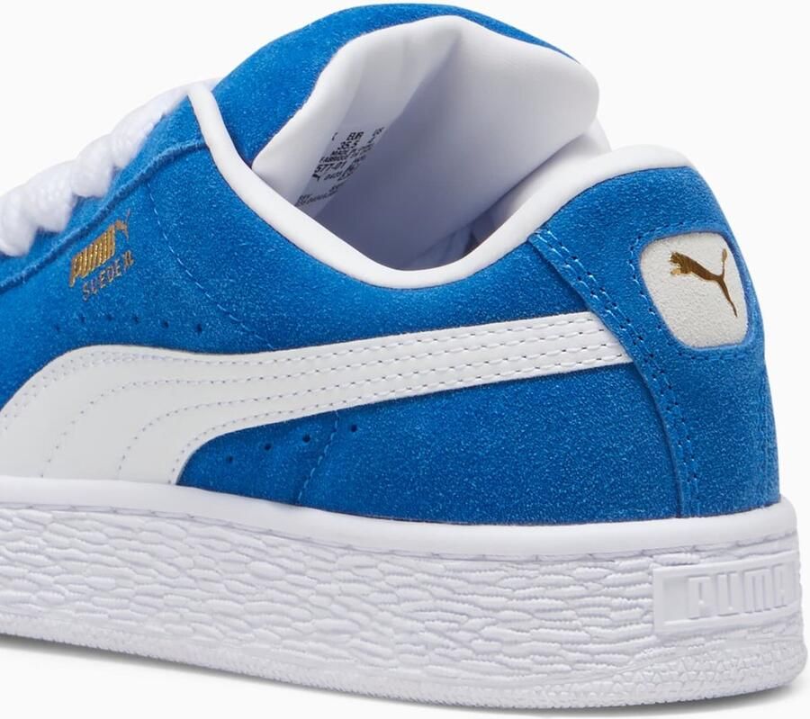 PUMA Suede XL Jr Team Royal White Blauw Wit Suede Lifestyle Kinder Sneakers voor en - Foto 2