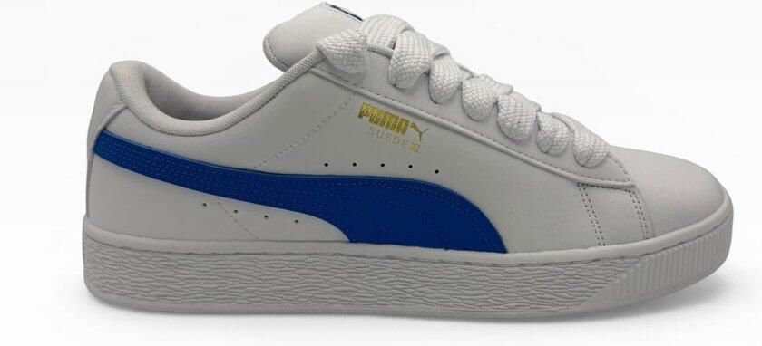 PUMA Suede XL LTH Sneakers Mannen Wit Blauw