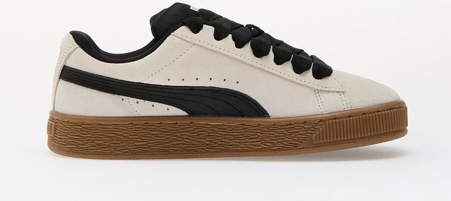 PUMA Suede XL Quiet Lux Sneakers Beige Zwart Dames