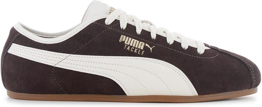 PUMA Tackle Heren Sneakers Retro Schoenen Bruin