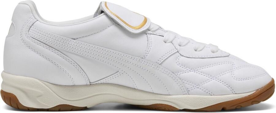 Puma King Indoor Sneakers Wit Leer