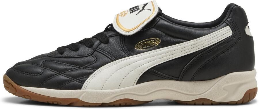 Puma King Indoor Heren Schoenen Zwart Maat: 40 Leer Foot Locker - Foto 3