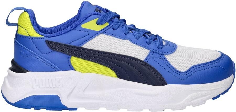 PUMA Trinity 2 Lite JR jongens sneaker Blauw multi