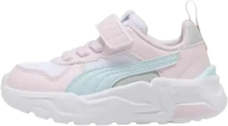 Puma Trinity 5 LT imitatieleren sneakers lichtroze lichtblauw - Foto 4