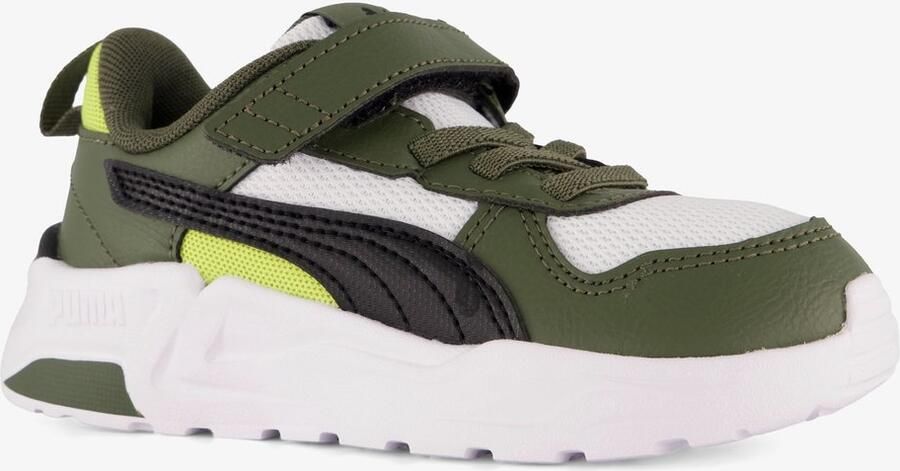 PUMA Trinity 2 LT AC+ INF kinder sneakers groen Uitneembare zool - Foto 9