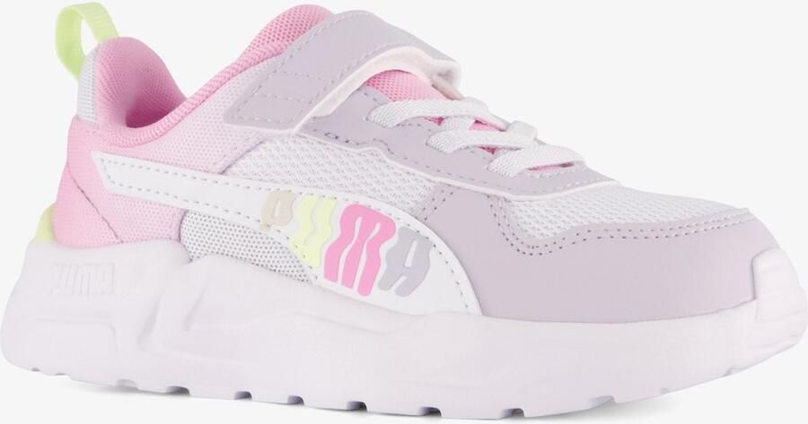 PUMA Trinity 2 LT Come On AC+ meisjes sneakers roze wit Uitneembare zool