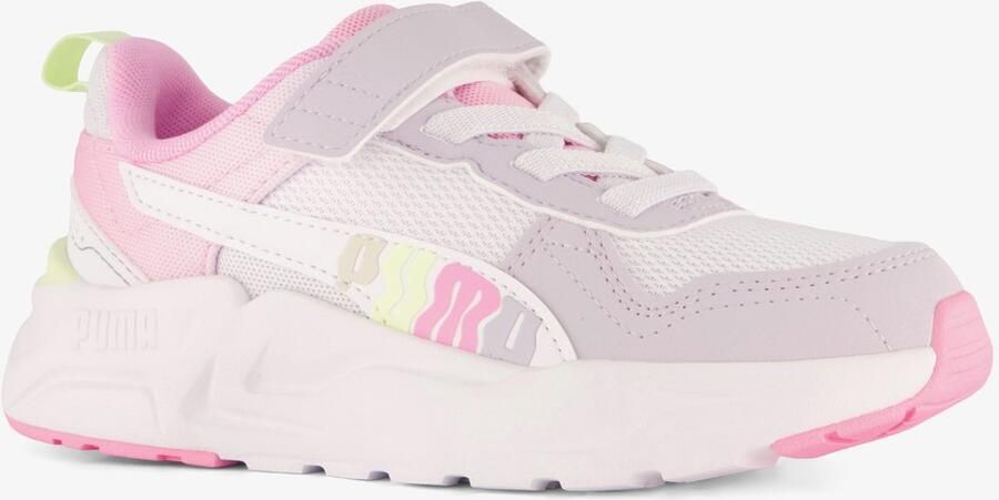 PUMA Trinity 2 LT Come On AC+ meisjes sneakers roze wit Uitneembare zool