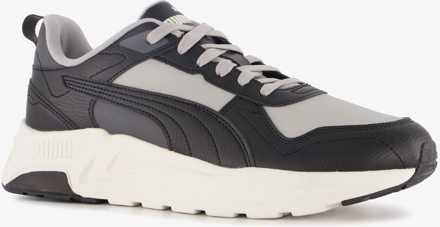 PUMA Trinity 2 LT heren sneakers grijs zwart Uitneembare zool
