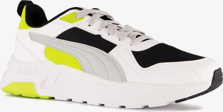PUMA Trinity 2 LT heren sneakers wit zwart Uitneembare zool