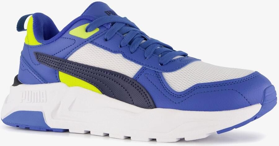 PUMA Trinity 2 LT JR sneakers blauw wit Uitneembare zool - Foto 2