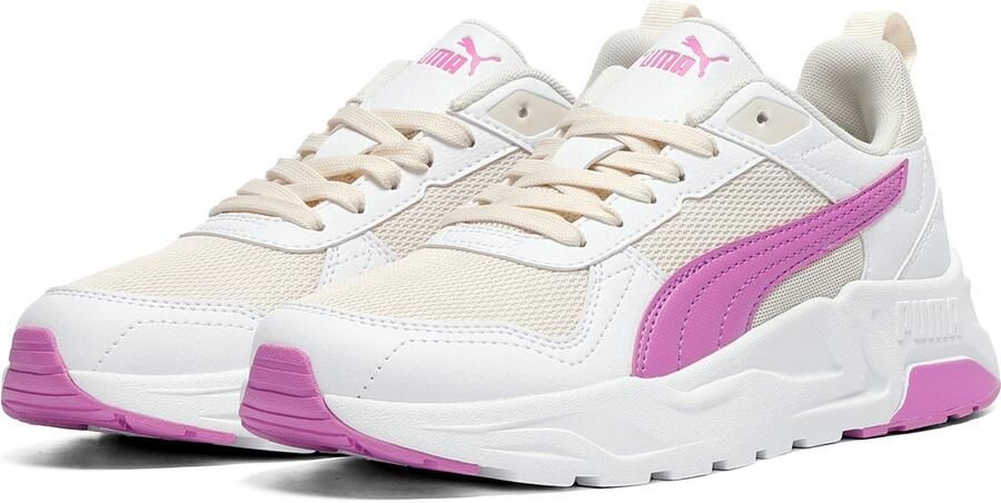 PUMA Trinity 2 LT Unisex Sneakers Alpine Snow-Electric Orchid- White