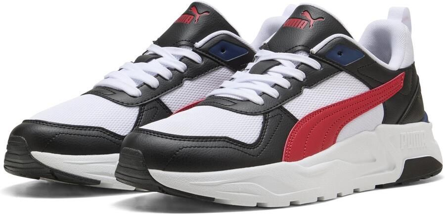 PUMA Trinity 2 LT Unisex Sneakers White-For All Time Red- Black-Blue Jewel - Foto 4
