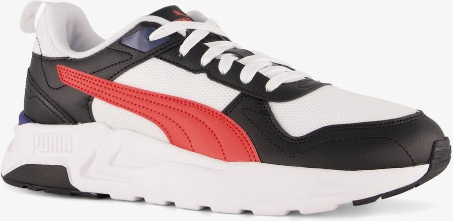 PUMA Trinity 2LT heren sneakers wit zwart
