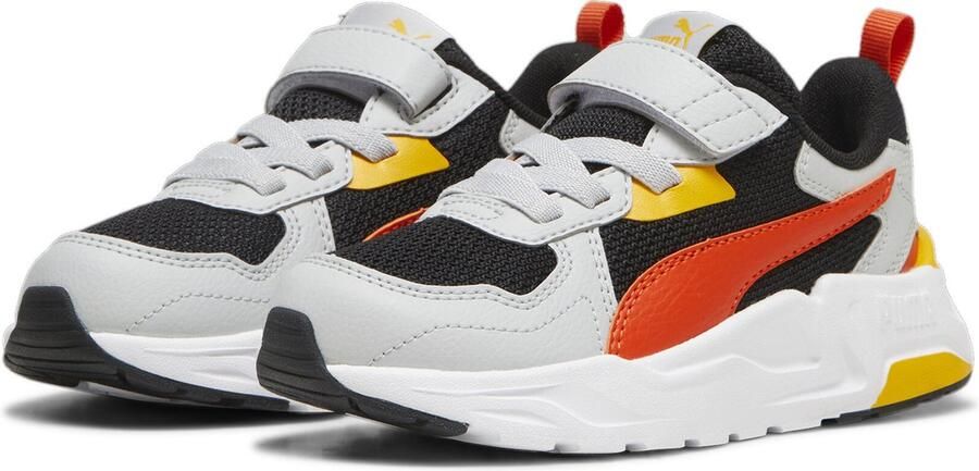 PUMA Trinity Lite AC+ PS Unisex Sneakers Black-Redmazing-Cool Light Gray-Tangerine - Foto 2