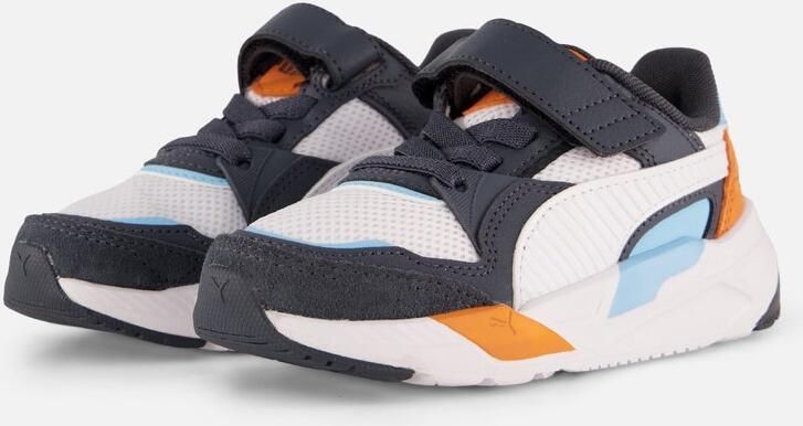 PUMA Sneakers lichtblauw antraciet oranje wit - Foto 6
